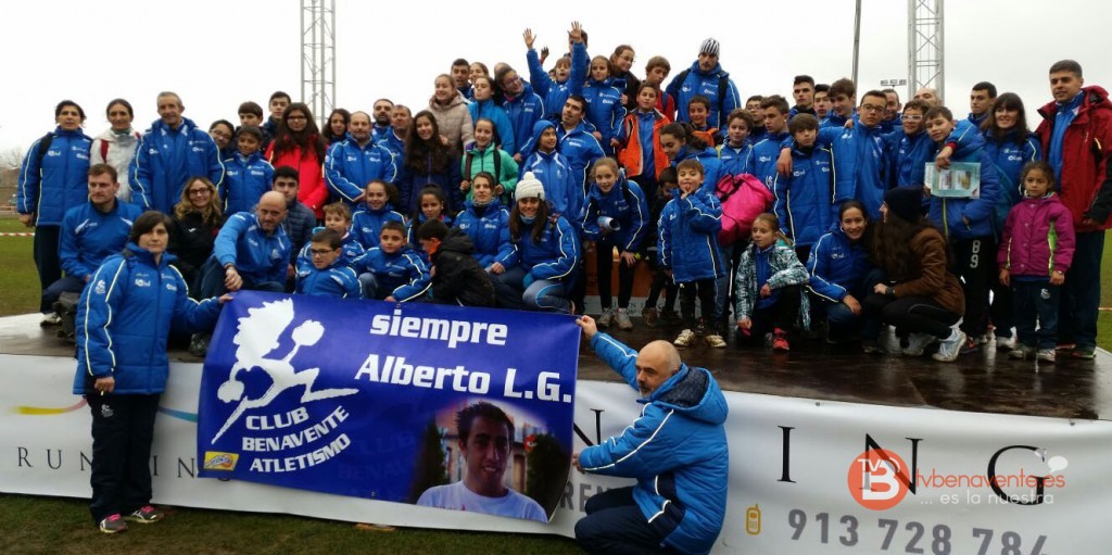 CLUB BENAVENTE ATLETISMO en VENTA DE BAÑOS 2015