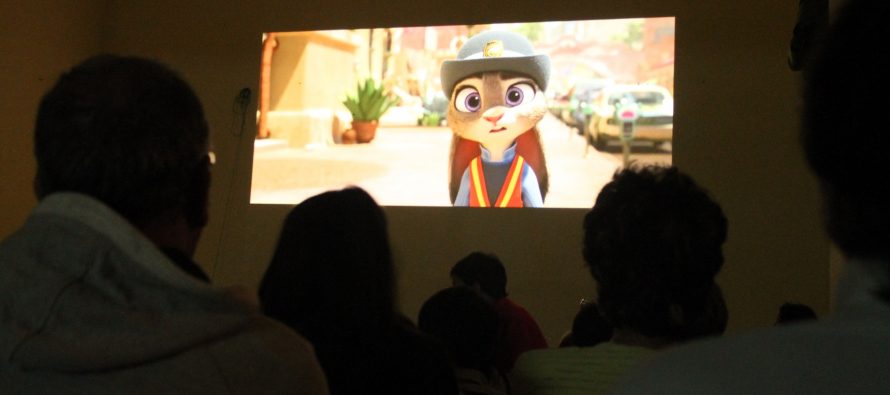 Noche de cine en Fuentes de Ropel