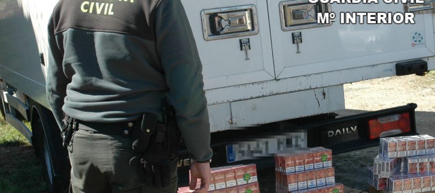 Cuatro detenidos como supuestos autores de un delito de contrabando de tabaco