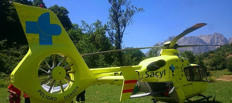 Fallece un hombre tras volcar de la máquina en Villanueva de la Sierra