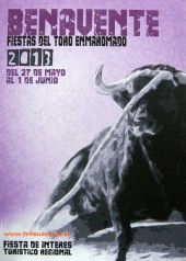 Cartel del Toro Enmaromado 2013 Benavente