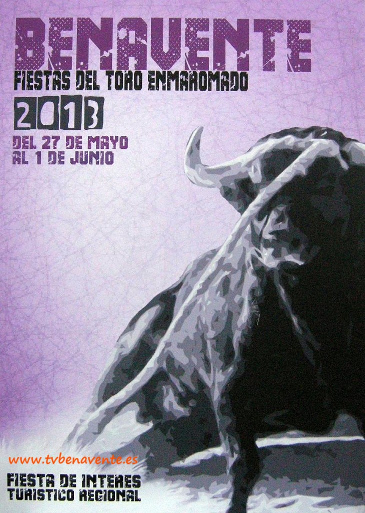 Cartel del Toro Enmaromado 2013 Benavente