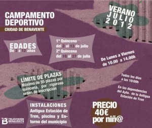 campamento deportivo 2013