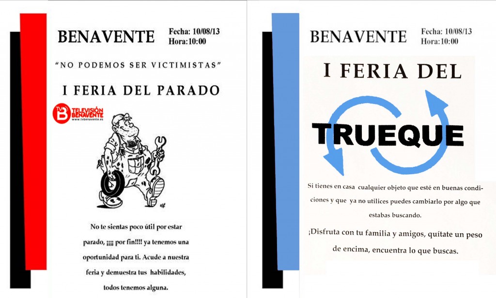 primera feria trueque parado
