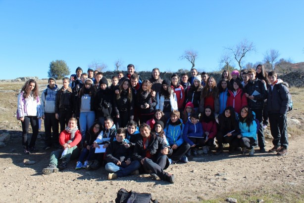Grupo de alumnos de la Vega y Lestonnac en los Arribes del Duero