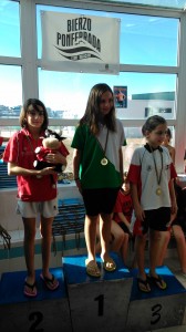 Lucia Fernandez, plata en 100 braza