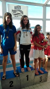 Marina Tuda, bronce en 100 espalda