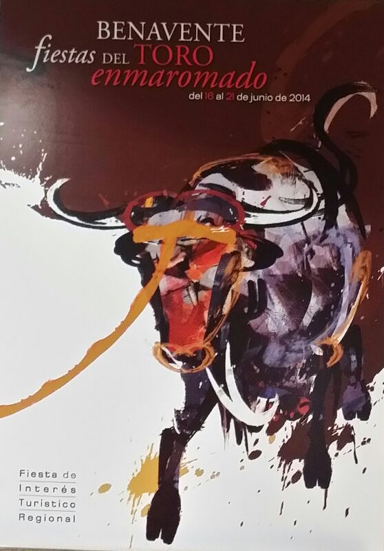 Cartel Oficial FIESTAS DEL TORO ENMAROMADO 2014 de Benavente
