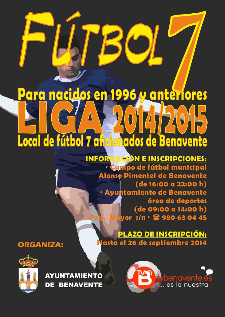 futbol 7 cartel 2014-2015