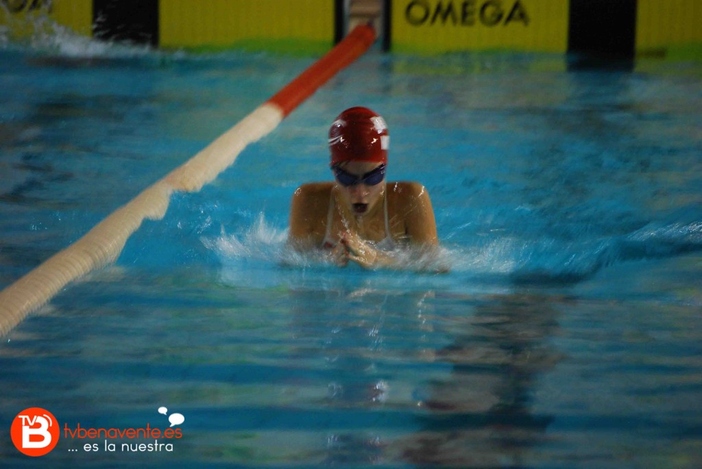 Carmen Rivera, en una prueba de BRAZA