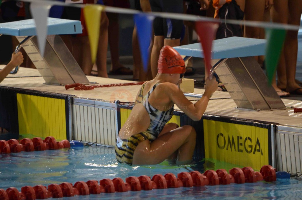 Mercedes Villar, preparada para la salida de 100Espalda