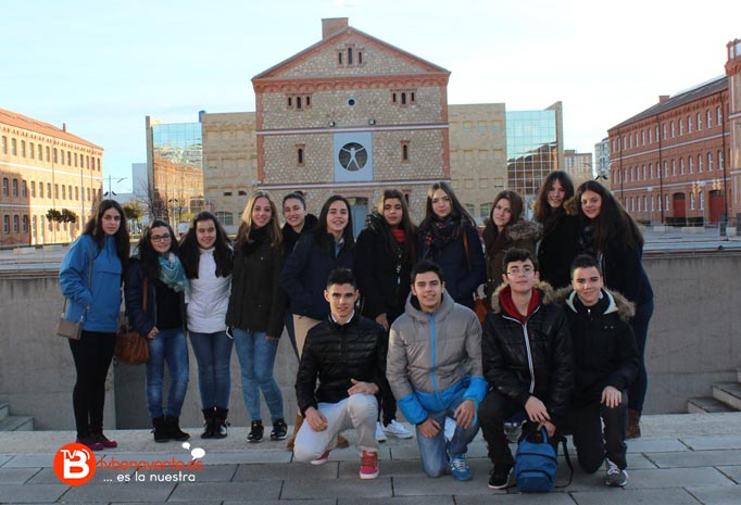 Los 15 alumnos participantes de la Vega en el campus Viriato de Zamora