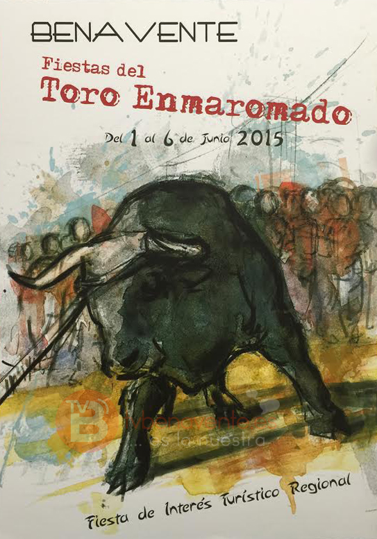 CARTEL TORO ENMAROMADO 2015 - 1