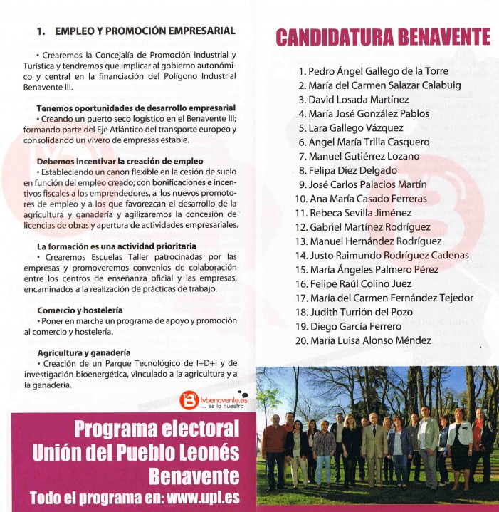 programa electoral UPL 2