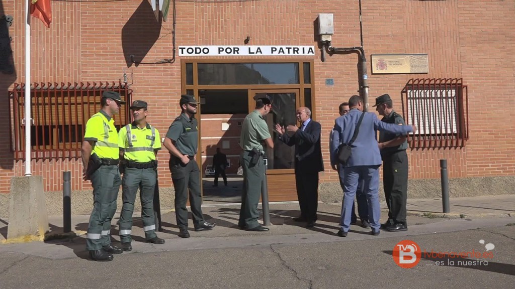 Visita subdelegado cuartel Benavente