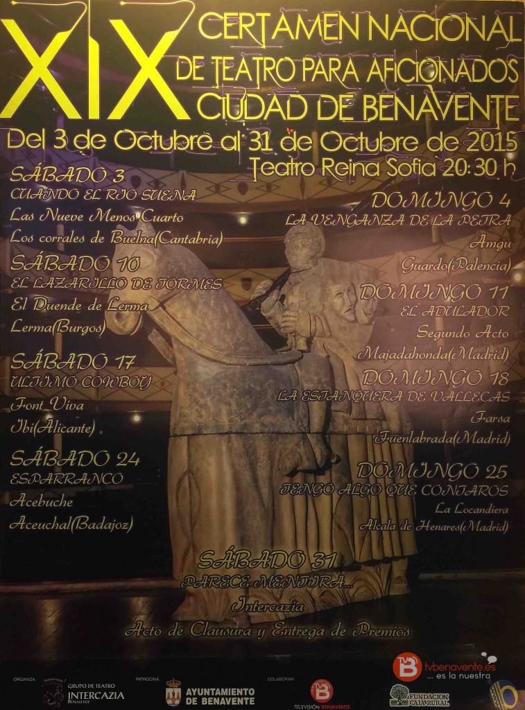 cartel Intercazia 2015