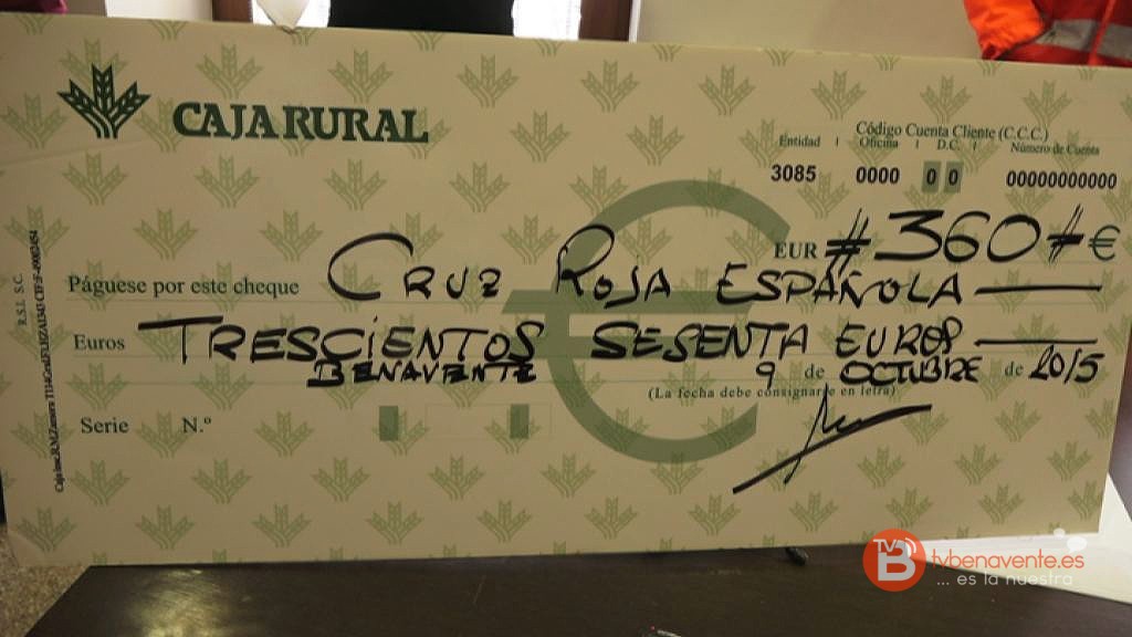 Cheque Caja Rural a Cuz Roja 02