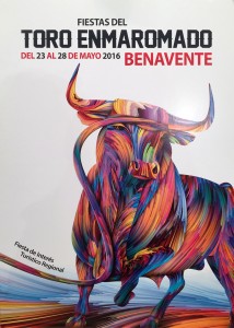 Cartel Oficial -  Toro Enmaromado 2016 - Benavente