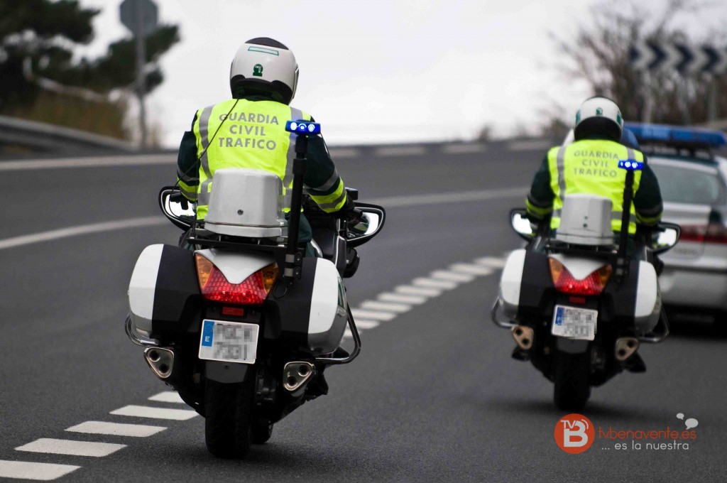 foto motos tráfico - guardia civil - tvbenavente